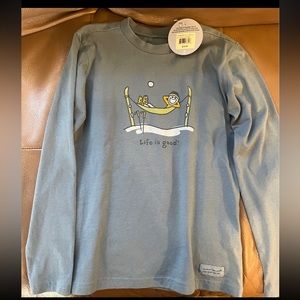 Life is Good long sleeved tshirt size 5/6